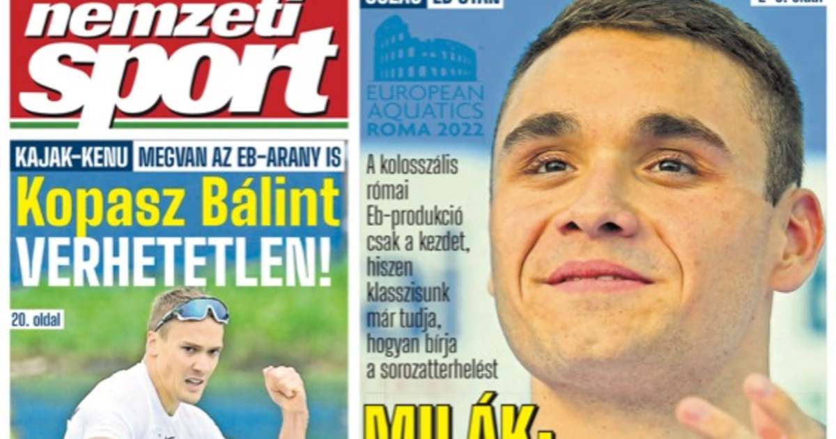 2022.08.21. Nemzeti Sport