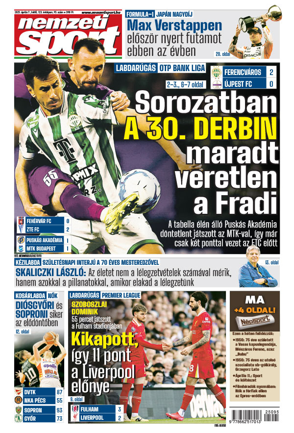 Lapszám: 2025.04.07.
