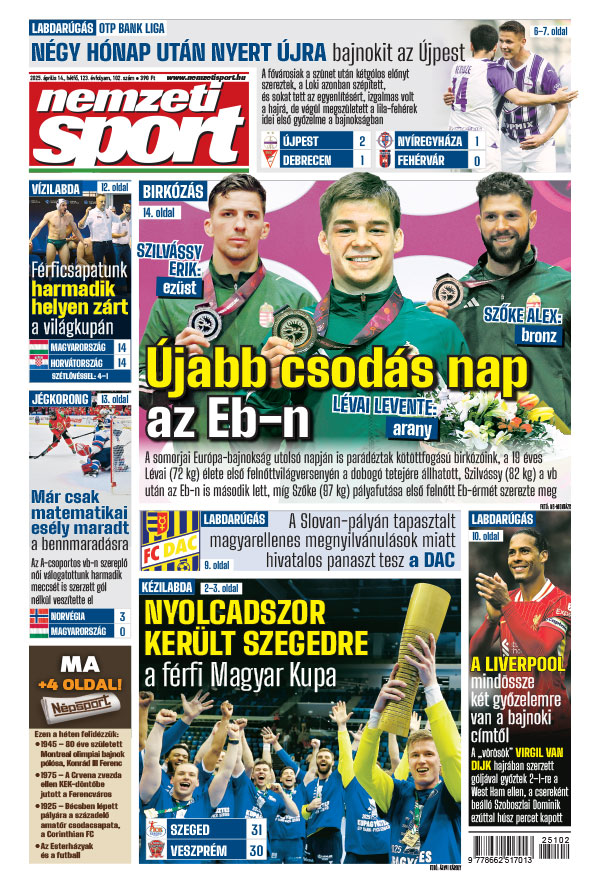 Lapszám: 2025.04.14.