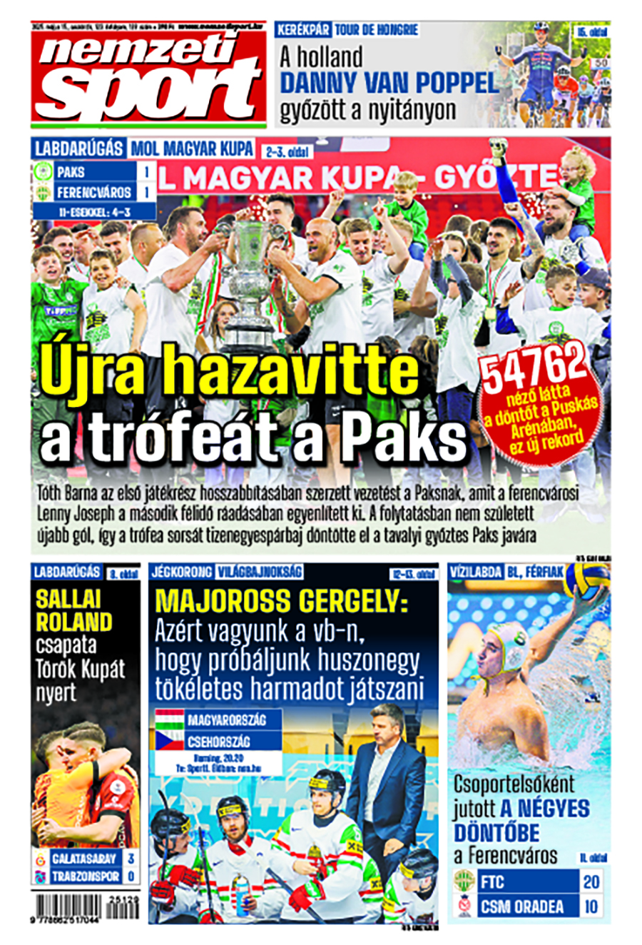 Lapszám: 2025.05.15.