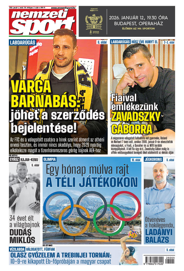 Lapszám: 2026. 01. 06.