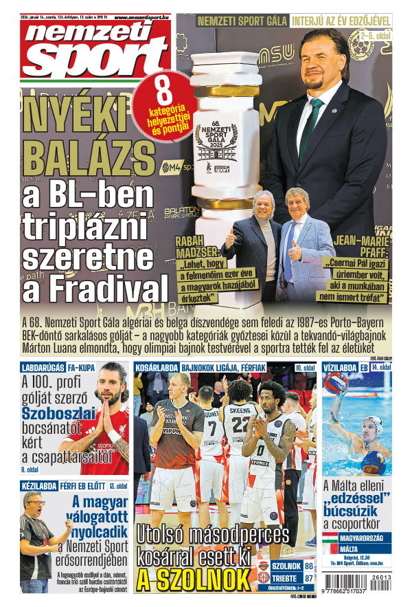 Lapszám: 2026. 01. 14.