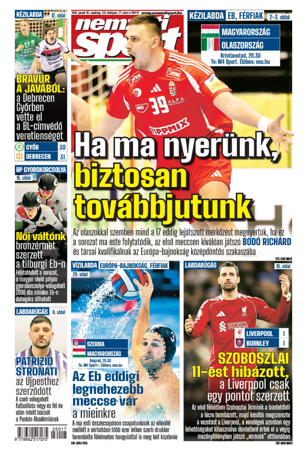 Lapszám: 2026. 01. 18.