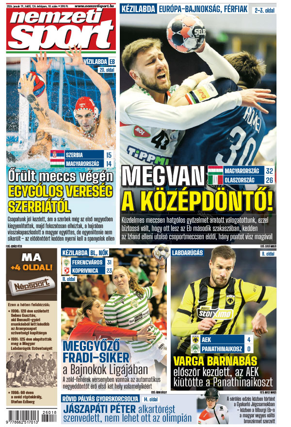 Lapszám: 2026. 01. 19.