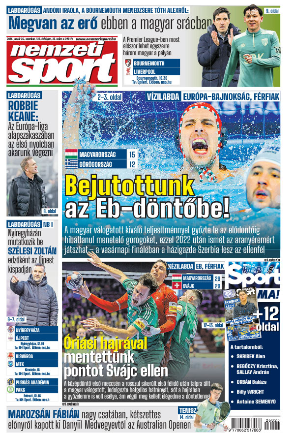 Lapszám: 2026. 01. 24.