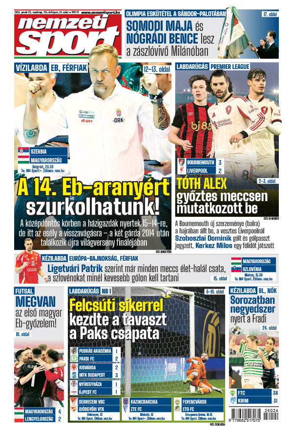 Lapszám: 2026. 01. 25.