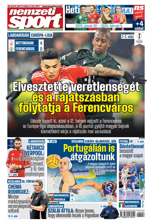 Lapszám: 2026. 01. 30.