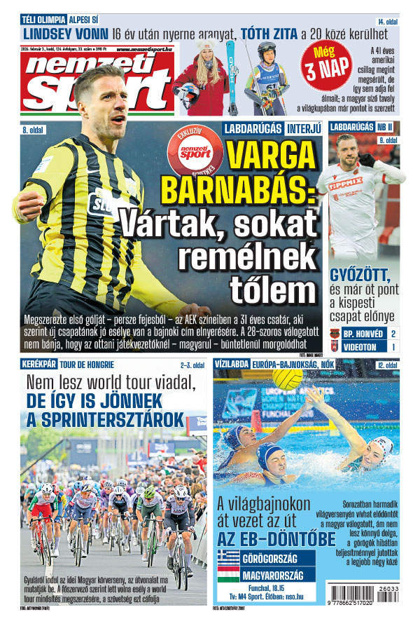 Lapszám: 2026. 02. 03.