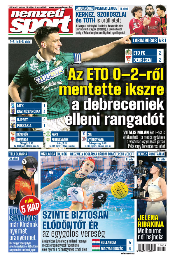 Lapszám: 2026. 02. 01.